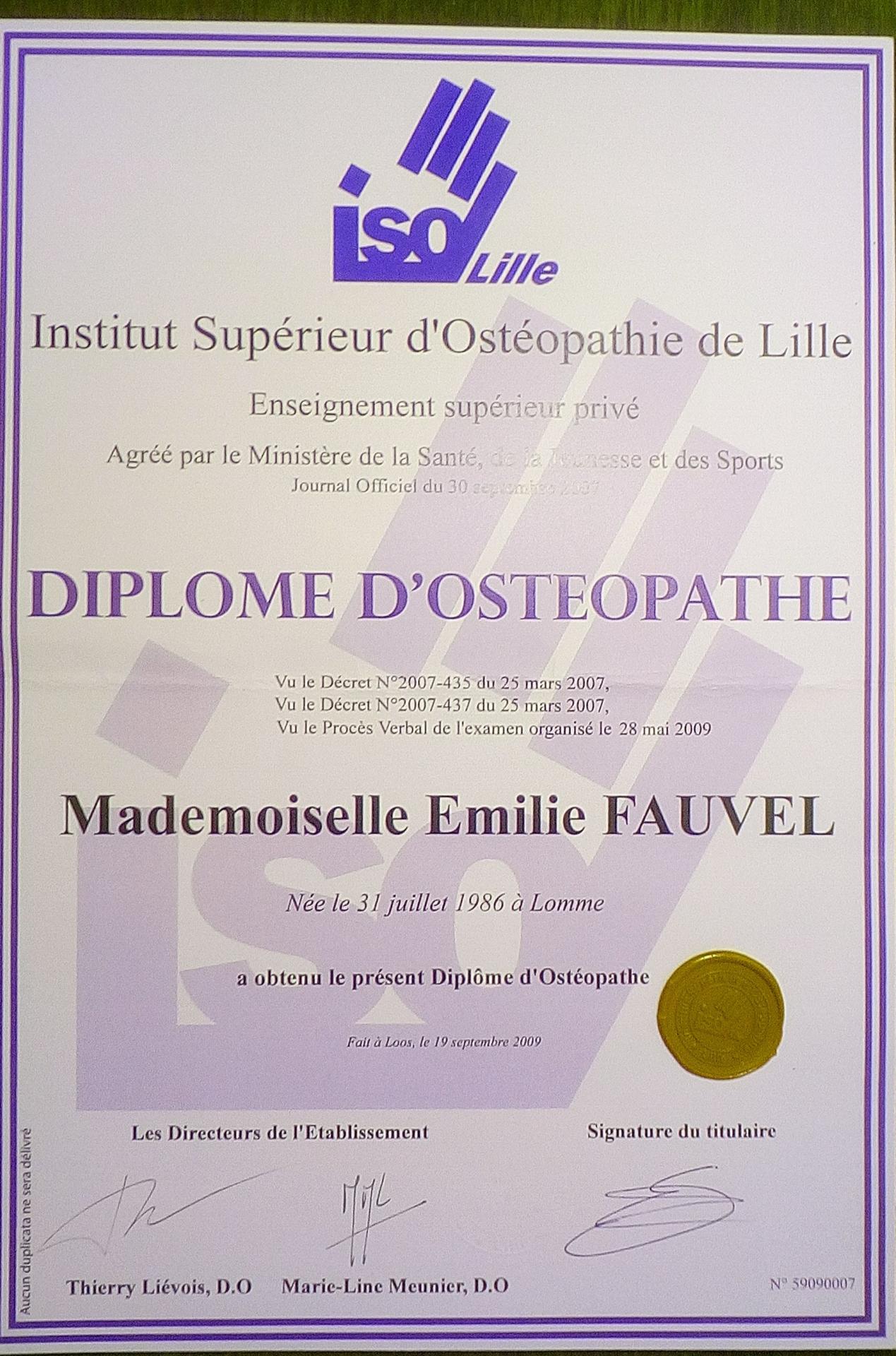 Diplome iso